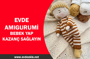 evde amigurami bebek yapimi